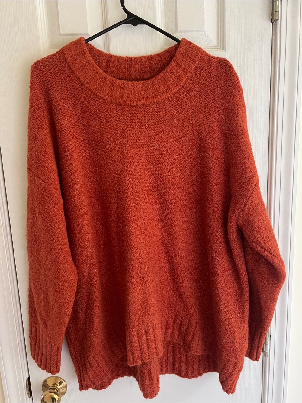 Old Navy Orange Oversized Sweater Size XL NWT